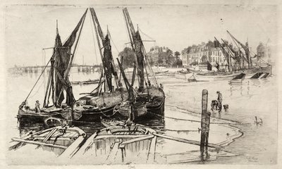 Chelsea, nr 1, 1886. av Joseph Pennell