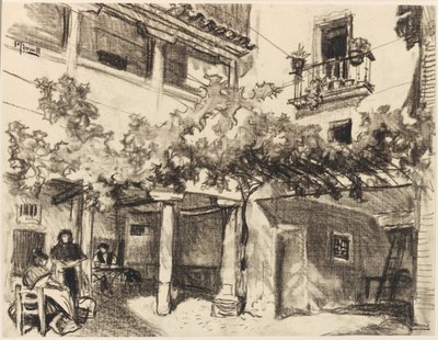 Förtjusande bilder av hemlivet, Alcalá av Joseph Pennell