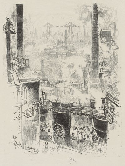 English War Work: From the Tops of the Furnaces av Joseph Pennell