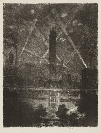 Engelska krigsarbete: Shot av Joseph Pennell