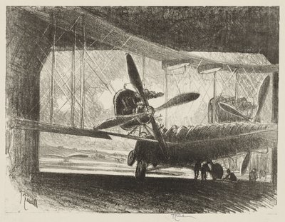 Engelska krigsarbetet: The Big Bug av Joseph Pennell