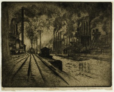 In the Works, Homestead av Joseph Pennell