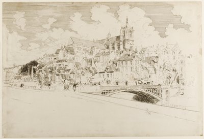 Le Mans av Joseph Pennell