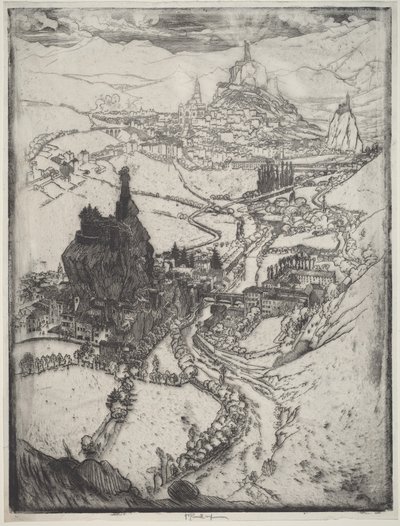Le Puy av Joseph Pennell