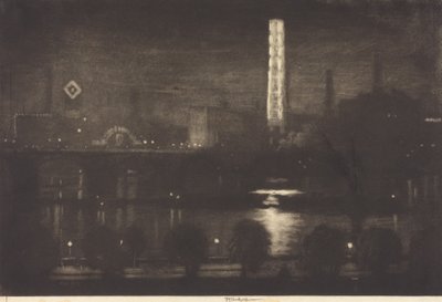 Londonnatt, whisky och te av Joseph Pennell