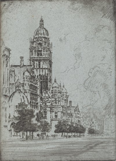 Magnificent Kensington, 1904. av Joseph Pennell