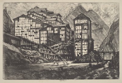 Gamla miljoner ögon av Joseph Pennell