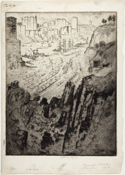 Palisader och palats av Joseph Pennell