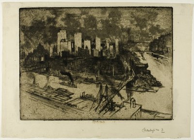 Pittsburgh, nr 3 av Joseph Pennell