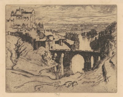 St. Martins bro, Toledo av Joseph Pennell