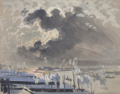 Stormar på väg upp av Joseph Pennell