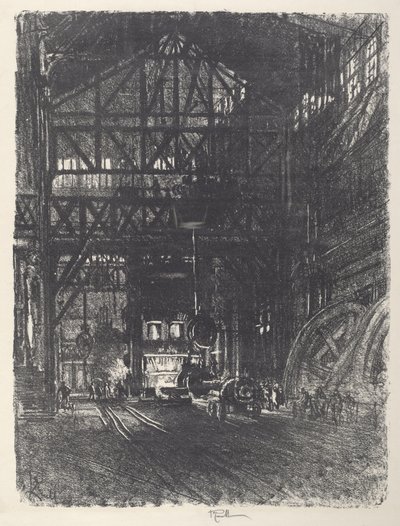 The Armour Plate Press, 1917. av Joseph Pennell