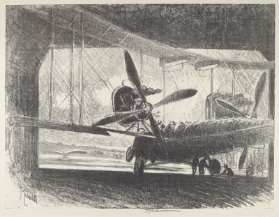 Den stora buggen, 1916. av Joseph Pennell