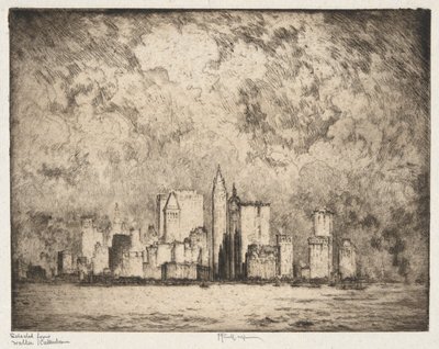 Staden 1915 av Joseph Pennell
