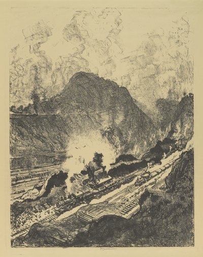 Snittet från Culebra av Joseph Pennell
