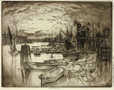 Dockhuvudet av Joseph Pennell