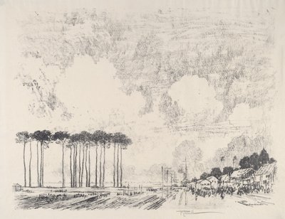 Ombordstigningslägret, Classic Grove av Joseph Pennell