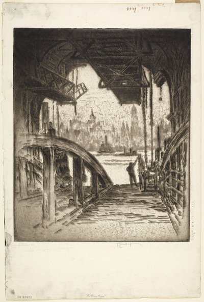 Färjhuset av Joseph Pennell
