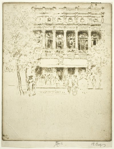 Garrickteatern av Joseph Pennell