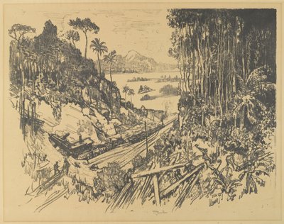 Djungeln, 1912 av Joseph Pennell