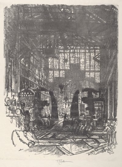 The riveters av Joseph Pennell