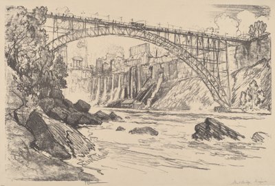 Stålbron av Joseph Pennell