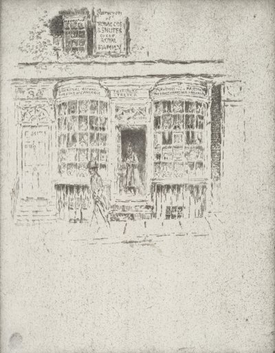Tobaksaffären, 1903. av Joseph Pennell