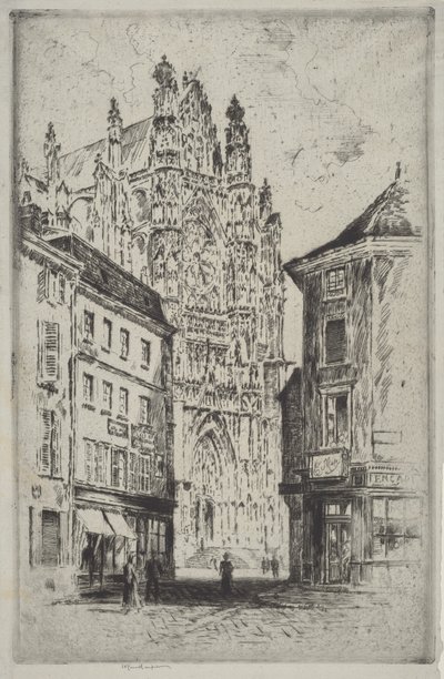 Tvärskeppet, Beauvais av Joseph Pennell