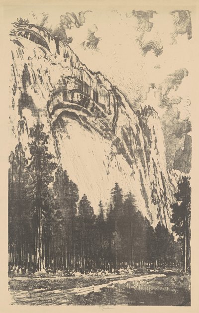 Yosemite Valley av Joseph Pennell
