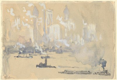 Bogserbåtar av Joseph Pennell