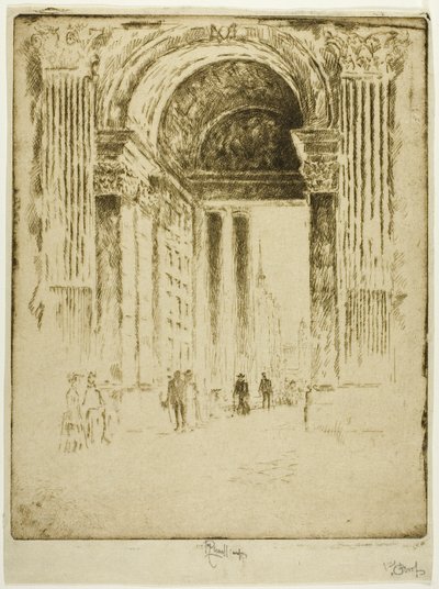 Västra dörren, St Paul