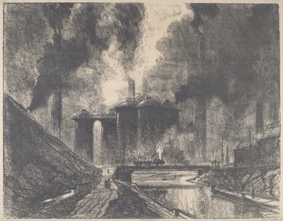 Work Castles, Wolverhampton av Joseph Pennell
