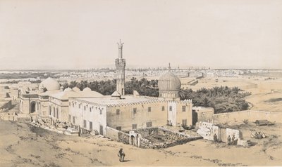 98. Nabedemiska moskén, Alexandria, 1843., 1843 av Joseph Philibert Girault De Prangey