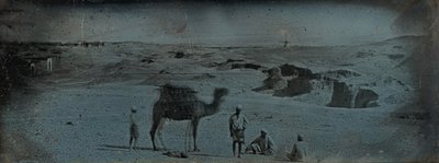 Öken nära Alexandria, 1842. av Joseph Philibert Girault De Prangey