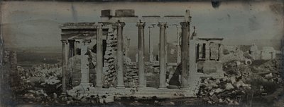 Erechtheion, Aten, 1842. av Joseph Philibert Girault De Prangey