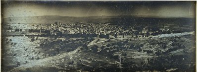Jerusalem: panoramautsikt av Joseph Philibert Girault De Prangey