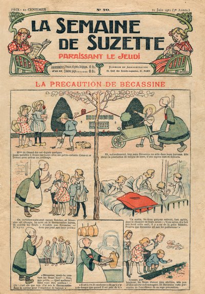 Becassine av Joseph Porphyre Pinchon