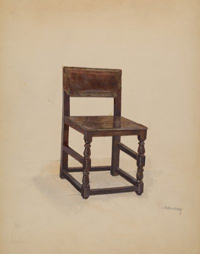 Sidostol, 1936. av Joseph Rothenberg