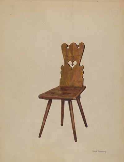 Sidostol, 1936. av Joseph Rothenberg