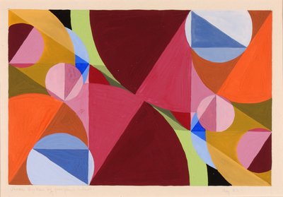 Område brutet av perpendicularer, ca. 1934. av Joseph Schillinger