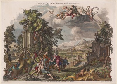 Höst av Joseph Sebastian Klauber, Johann Baptist Klauber, after Johann Wolfgang Baumgartner