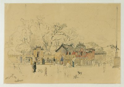 Makok Temple Grove på Macaohalvön av Joseph Selleny