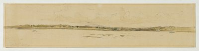 Roadstead av Point de Galle på Ceylon (Sri Lanka) av Joseph Selleny