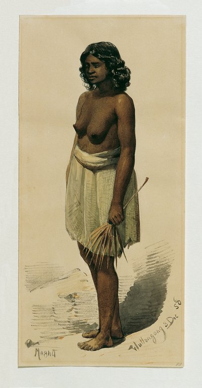 Aboriginal flickor från Wollongong (Wollongong), Australien av Joseph Selleny