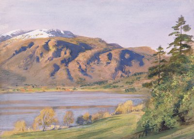 Coniston (wc på papper) av Joseph Severn