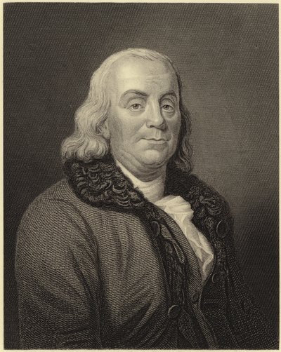 Benjamin Franklin av Joseph Siffred Duplessis