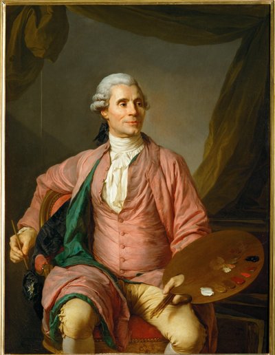 Joseph-Marie Vien, målare ... av Joseph Siffred Duplessis