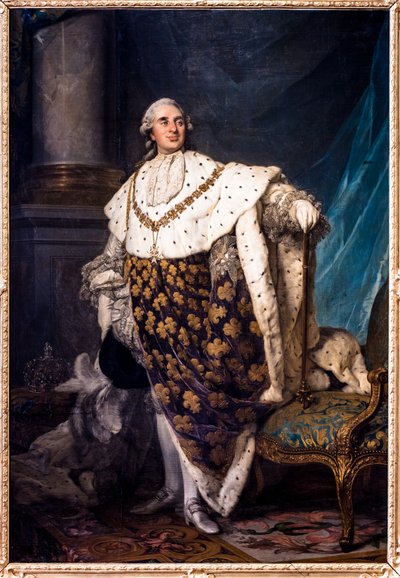 Porträtt av Ludvig XVI av Joseph Siffred Duplessis