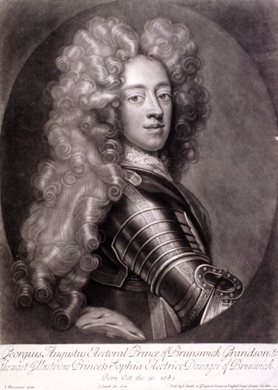 George II, kung av Storbritannien, 1706 av Joseph Smith