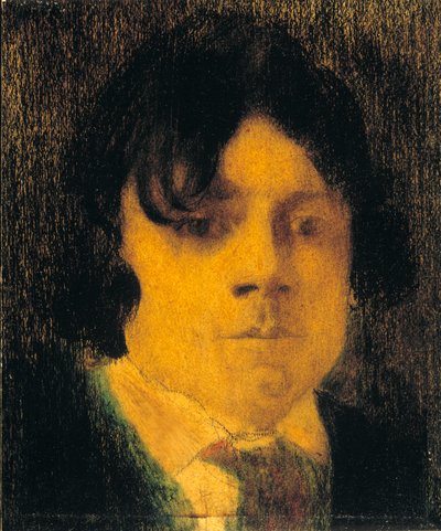 Porträtt av en ung man av Joseph Stella